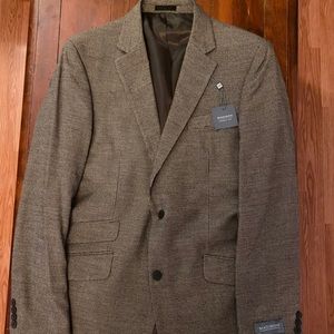 Madison Modern Fit Sports Jacket Coat Blazer Taupe